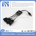 NEW Dual Micro USB OTG Hub Host Adapter Cable for Samsung and Other Andriod phone